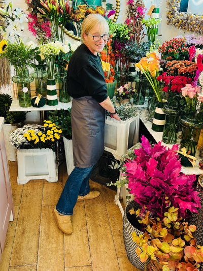 Florist Choice Hand-tied - An expert artisan florist will design a hand-tied filled with the finest quality seasonal flowers, perfectly wrapped and delivered in water.