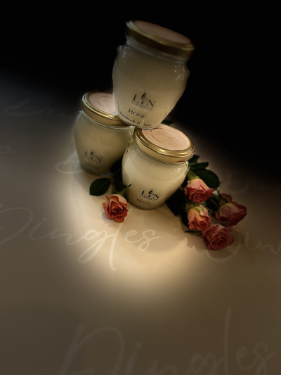 Local Scented Candle - Add an exclusive local scented candle from the famous Lyn Candles of Lynton. This local Lyn candle is in a glass jar and has a burn time of 35 - 40 hours. We gift wrap each candle