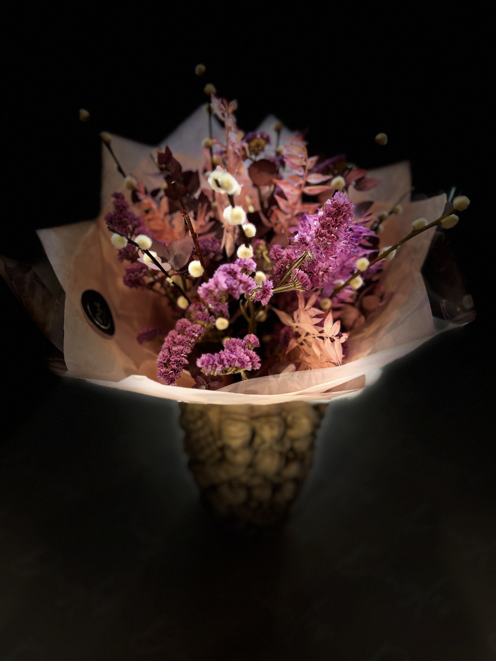 English Dried Flower Bouquet