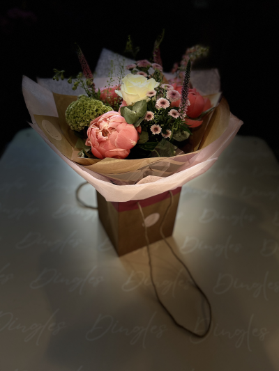 Bouquet of the Month ~ June - Incorporating peonies at the centre stage! This bouquet won’t be around after June, so be quick.