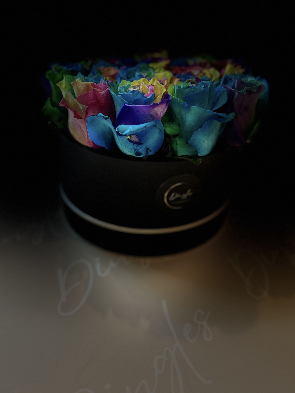 Grand Rainbow Dingles Hatbox